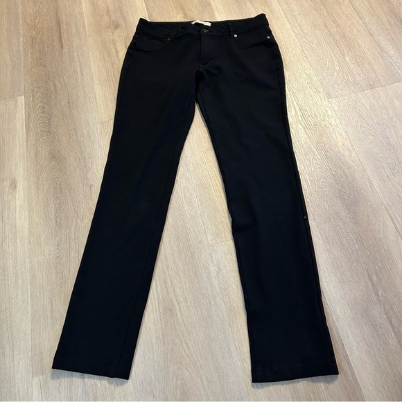 Active USA 5 Pockets Skinny Ponte Pants black - Picture 10 of 10